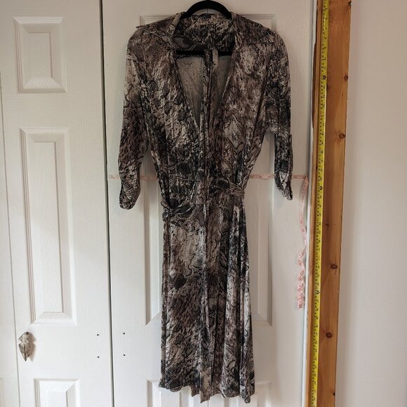Animal print wrap dress M/L - Picture 1 of 7